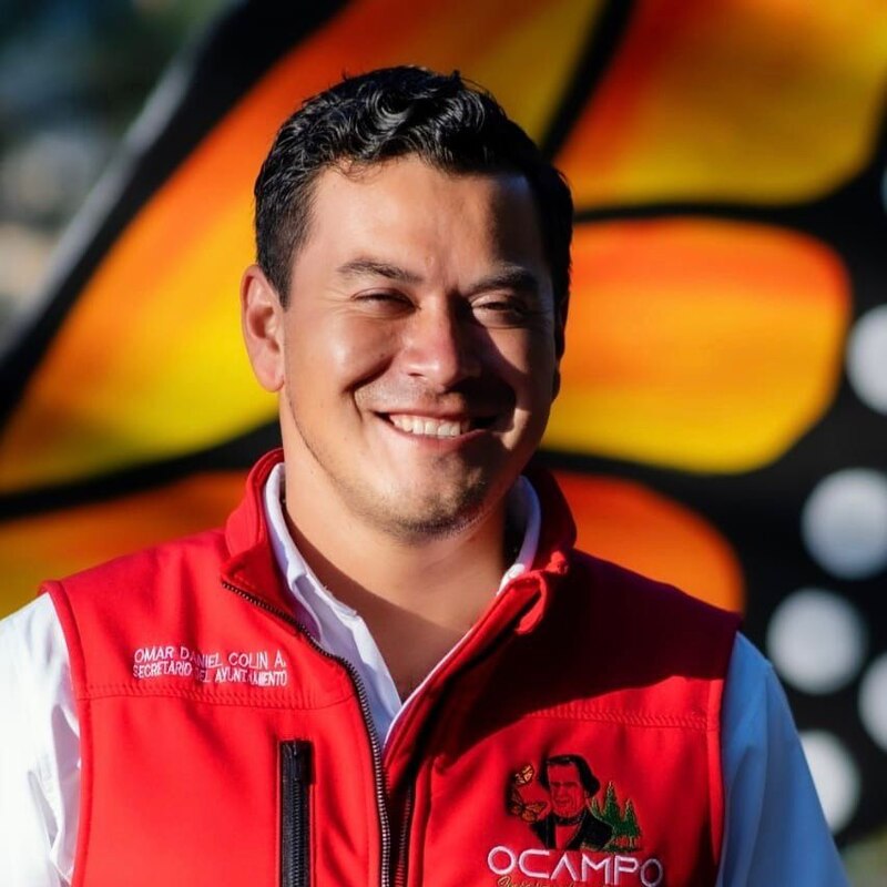Omar Daniel Colin, Secretario del Ayuntamiento de Ocampo, Guanajuato.