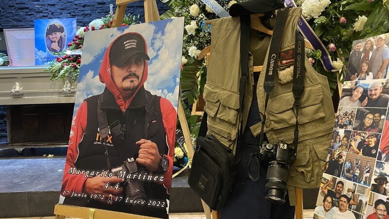 El fotoperiodista Margarito Martínez murió a los 49 años