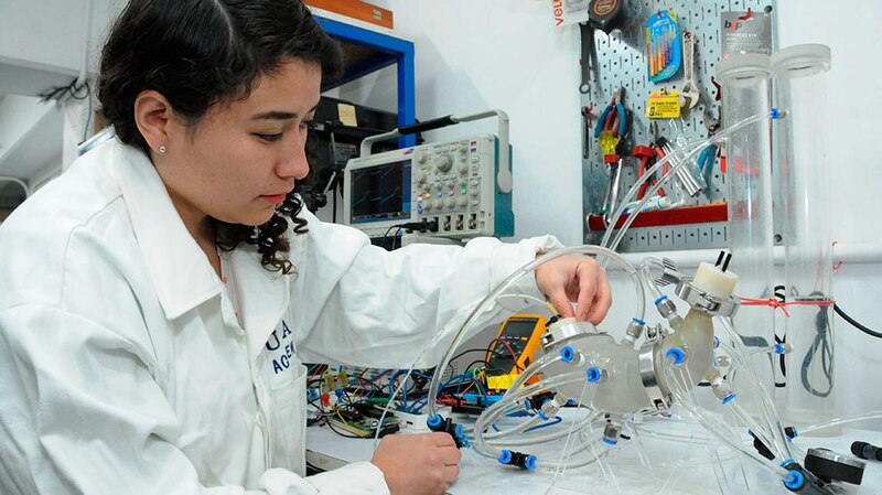 Científica trabajando en un proyecto de investigación en el laboratorio