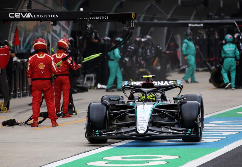 Fórmula 1: El piloto Lewis Hamilton en el Gran Premio de Abu Dhabi