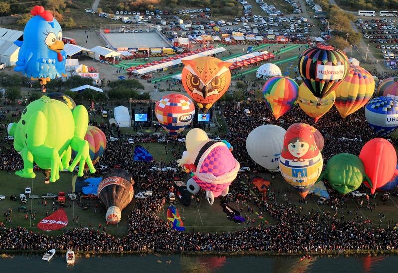 Festival de globos aerostáticos