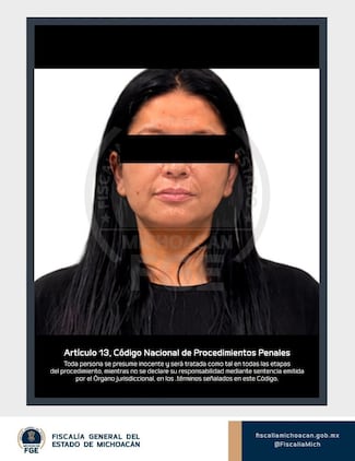 Detienen a secretaria del Bienestar de Uruapan por encubrimiento en asesinato de Carlos Manzo