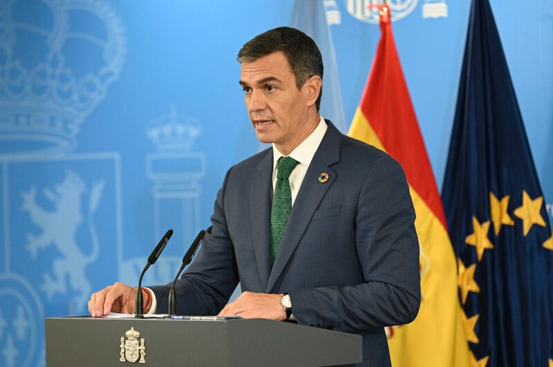 El presidente del Gobierno, Pedro Sánchez, comparece en rueda de prensa tras el Consejo de Ministros