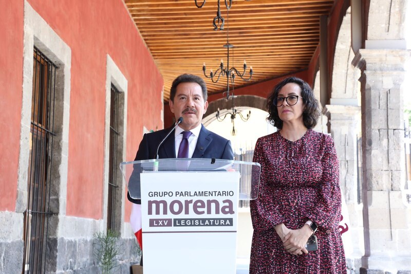 Morena celebra su 4º aniversario en el Congreso de la Ciudad de México