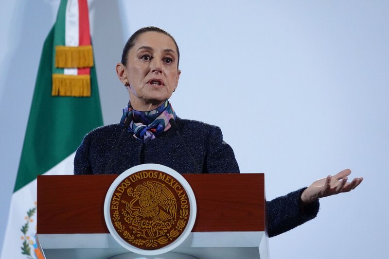 Claudia Sheinbaum, presidenta de México, encabezó la “Mañanera del Pueblo” desde Palacio Nacional en la que se anunciaron los proyectos y modificaciones para el transporte ferroviario de carga y pasajeros.