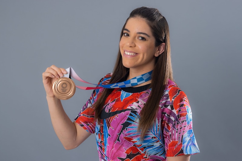 La atleta mexicana, Paola Longoria, ganó la medalla de bronce en el Campeonato Mundial de Racquetbol 2021.