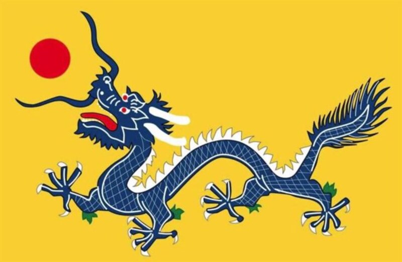 Bandera de la dinastía Qing