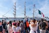 Buque escuela “Cuauhtémoc” zarpa rumbo a México tras accidente en el puente de Brooklyn
