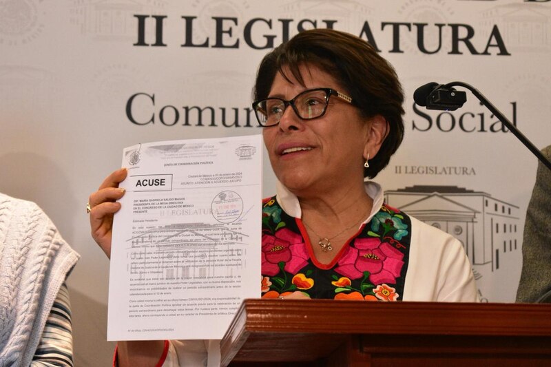 Diputada María Guadalupe Morales realiza acusación