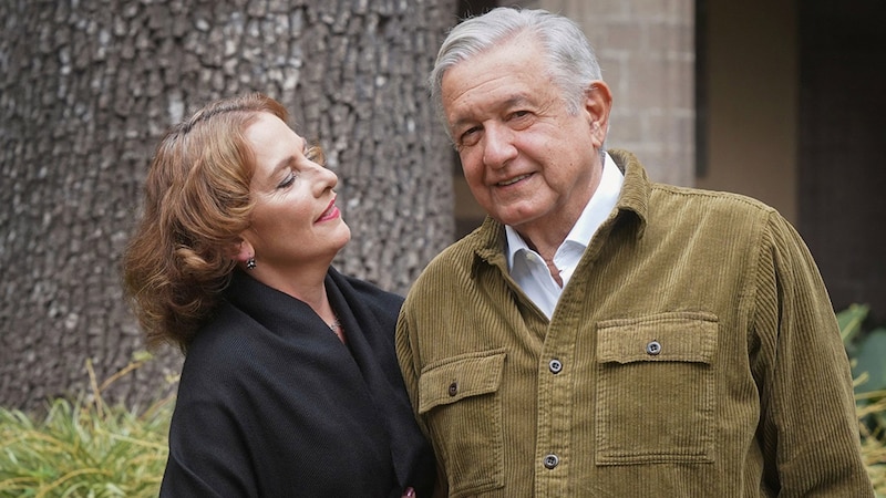 Carlos Slim y su esposa, Soumaya Domit.