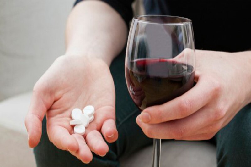 El alcohol y las pastillas no se mezclan