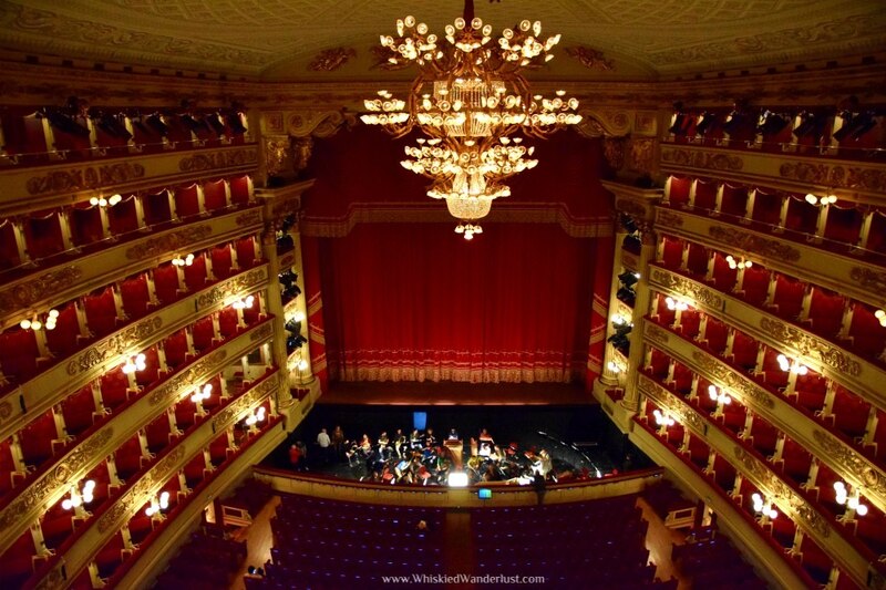Interior del Teatro alla Scala de Milán