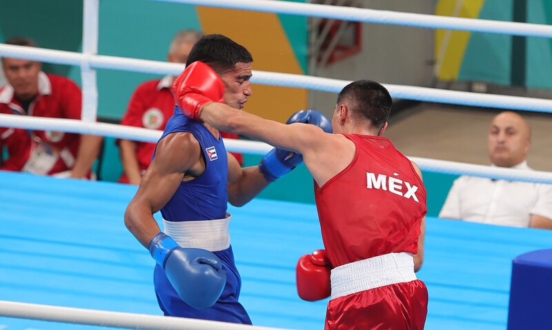 Pelea de Boxeo en los Juegos Olímpicos