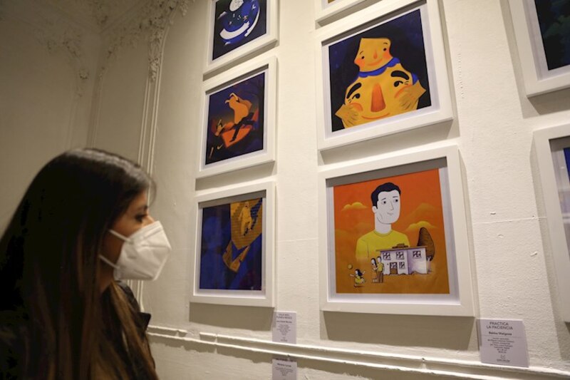 Exposición de arte en Madrid