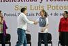 Sheinbaum destaca programas de bienestar durante visita a San Luis Potosí