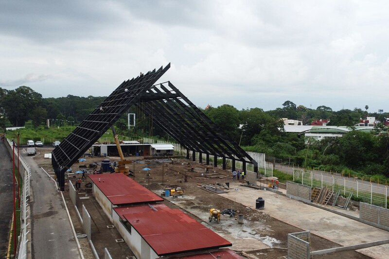 Construcción de una estructura metálica