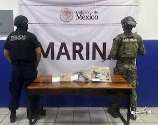 Detienen a 54 en Colima; se les incautó armamento y droga