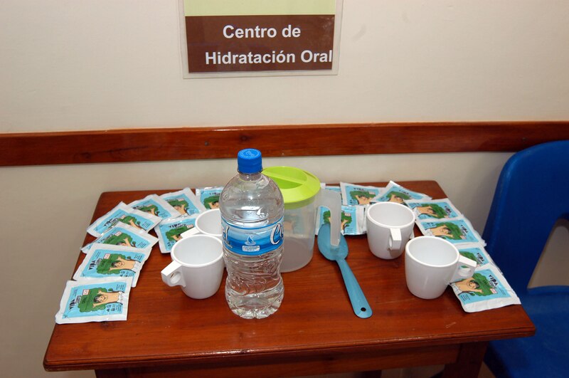 Centro de hidratación oral