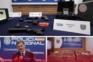 Así era la oficina del CJNG en España: todo esto hallaron dentro; ya hay 15 detenidos