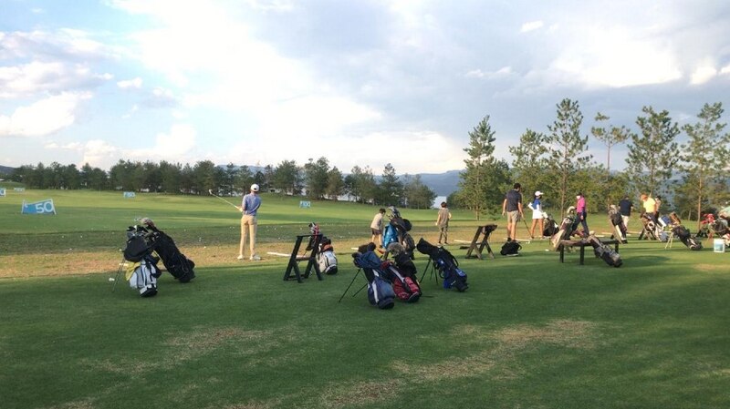 Clínica de golf para niños