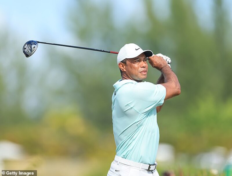 Tiger Woods en el Hero World Challenge 2019