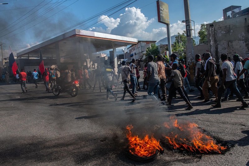 Protesta en Haití