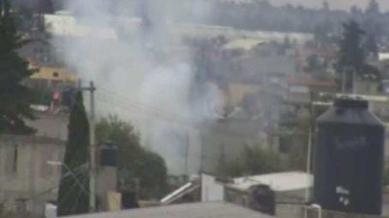Incendio en una casa