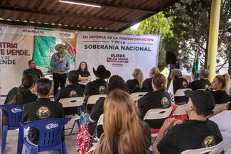 Ulises Mejía reconoce aporte de migrantes zacatecanos