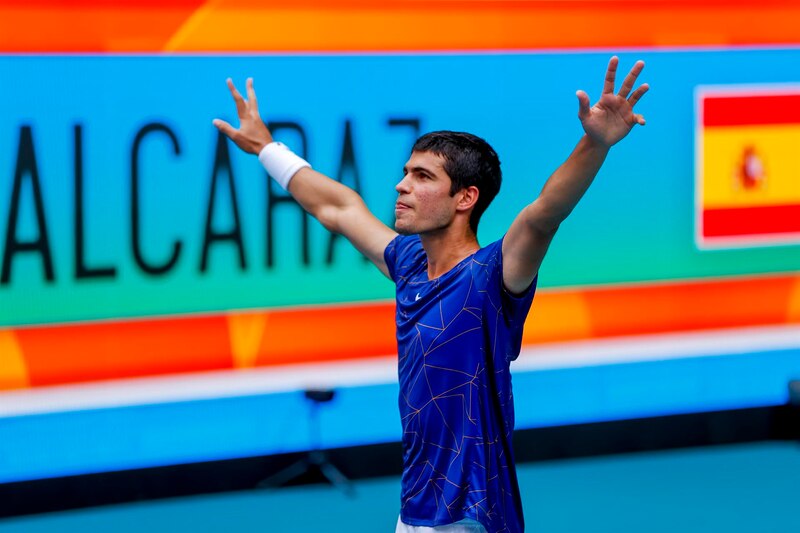 Carlos Alcaraz, el número 1 del tenis español