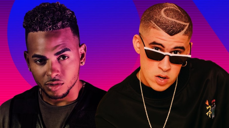 Maluma y J Balvin, dos grandes exponentes del reggaetón
