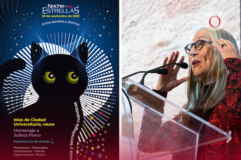 La UNAM dedicará homenaje a la destacada científica mexicana Julieta Fierro; incluirán un espectáculo de drones.