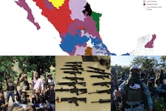 Mapa: así se reparten los cárteles en el territorio mexicano… que ahora Trump amenaza con bombardear