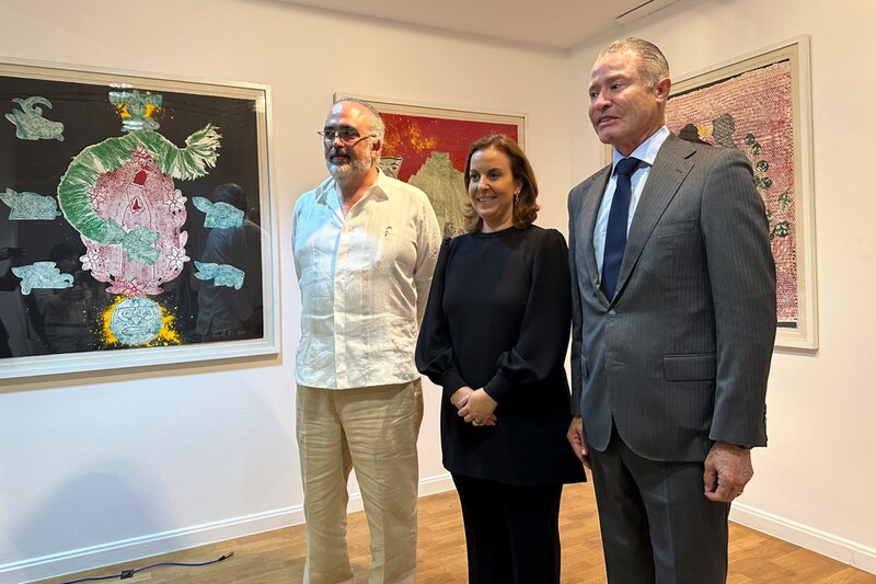 El arte de la diplomacia: Una exposición de arte en la Embajada de España en México