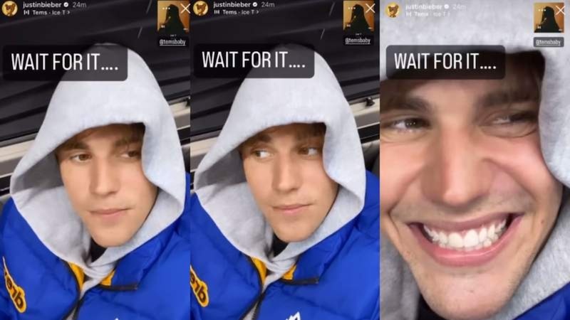 Justin Bieber se ríe de sí mismo en un vídeo de TikTok