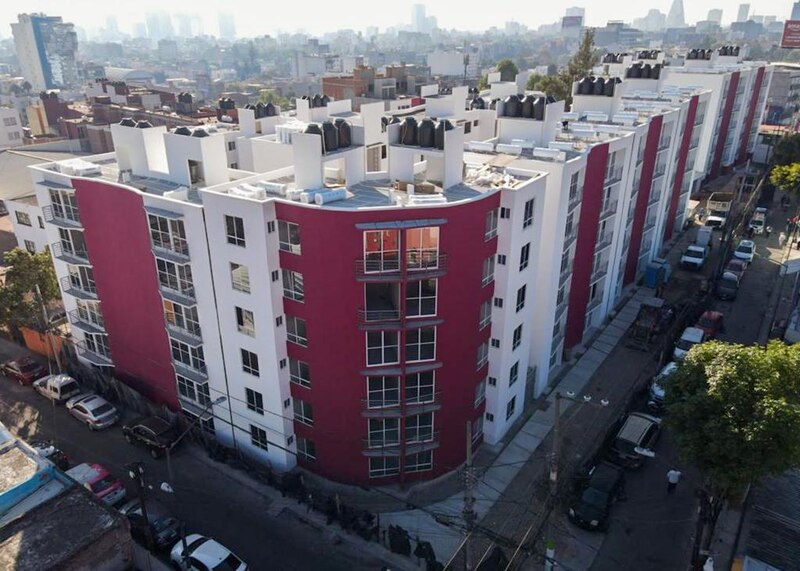 Edificio de apartamentos en la Ciudad de México