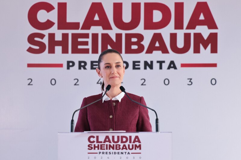 Claudia Sheinbaum, candidata a la presidencia de México en 2024