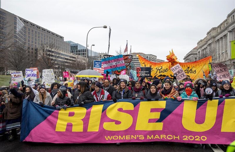 Marcha de Mujeres 2020 en Washington D.C.