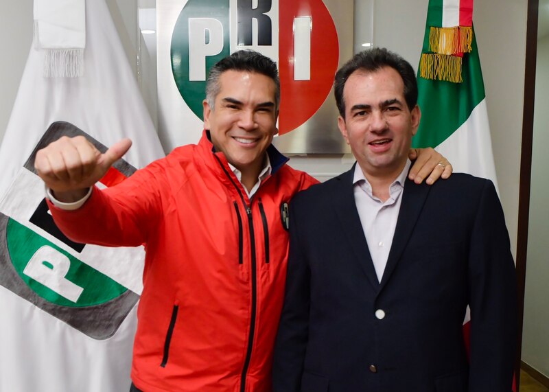 Reunión de trabajo entre el PRI y el PAN