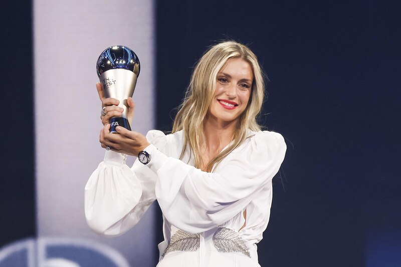 Alexia Putellas, ganadora del Balón de Oro 2021