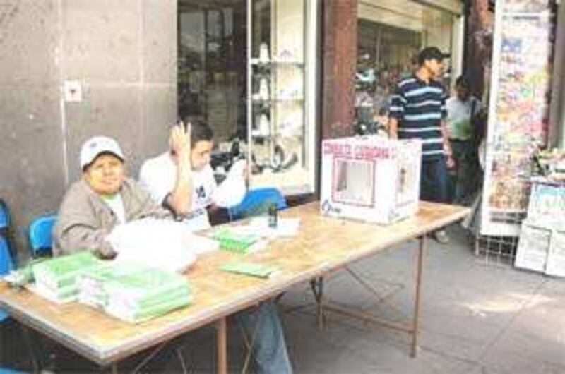 El DF pierde 2,500 votos cada día desde la elección de 2006 La