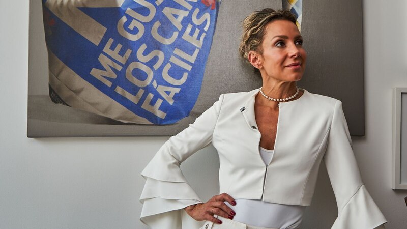 La periodista y presentadora de televisión mexicana Paola Rojas.