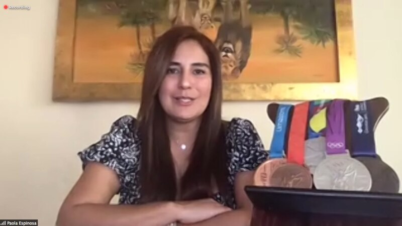 Paola Espinosa, medallista olímpica mexicana