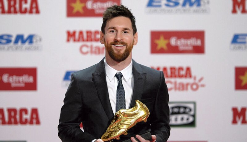 Lionel Messi gana su quinta Bota de Oro
