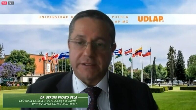 Dr. Sergio Picazo Vela, Decano de la Escuela de Negocios y Economía de la Universidad de las Américas Puebla