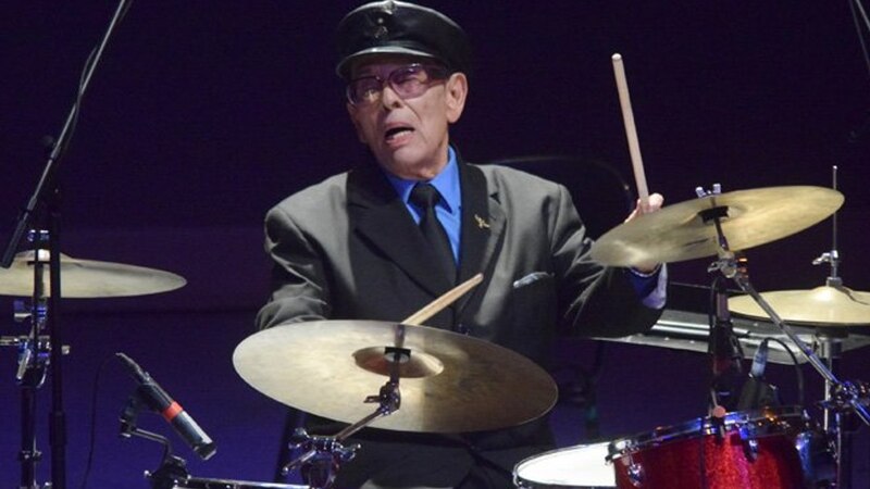 El gran músico de jazz Art Blakey