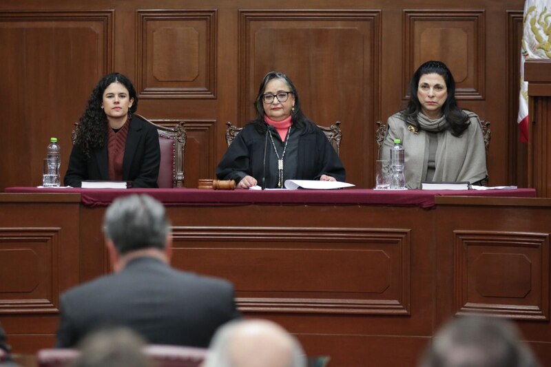Juezas en la Corte Suprema de Justicia de México