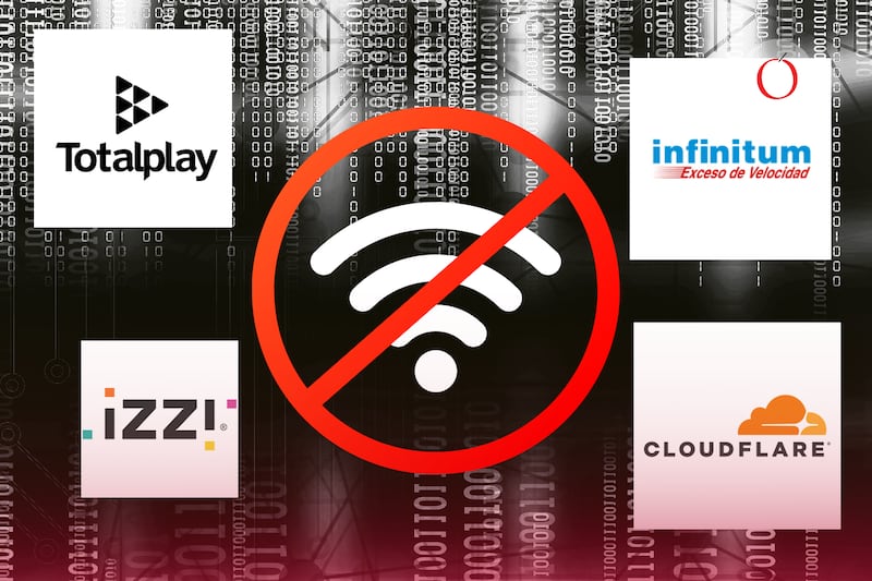 Reportan fallas en servicios de internet en México