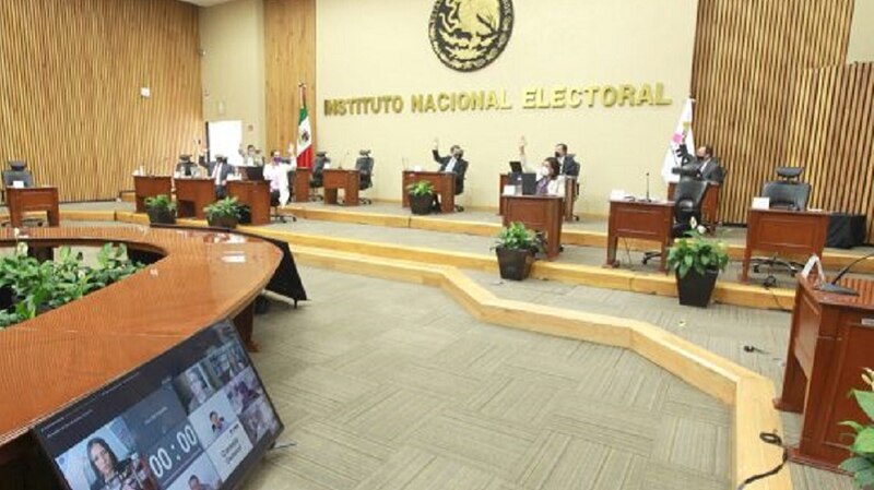 Sesión del Consejo General del INE