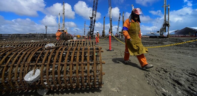 Construcción de un puente