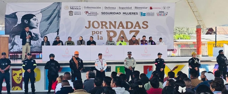 Presentación del programa “Jornadas por la Paz”